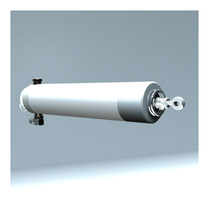 CILINDRO NEUMÁTICO MONOTUBE Específico - Alimentación: En pie - Bloqueo: En cabeza